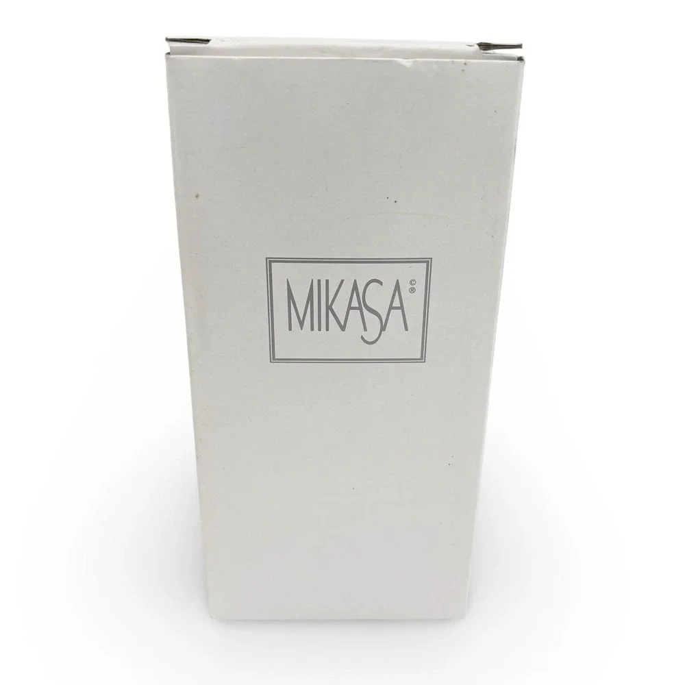 Vintage Mikasa Florita Lead Crystal Bud Vase 6.5
